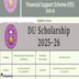 Delhi University Scholarships 2025-26: Application Process, Fee Waiver and Important Dates